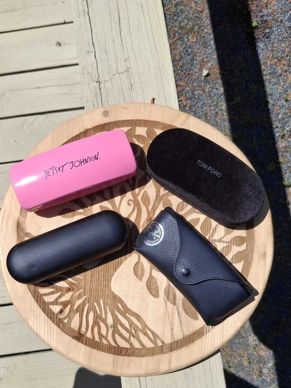 Tom Ford Ray-Ban Oakley Betsey Johnson Eyeglass Sunglass Cases